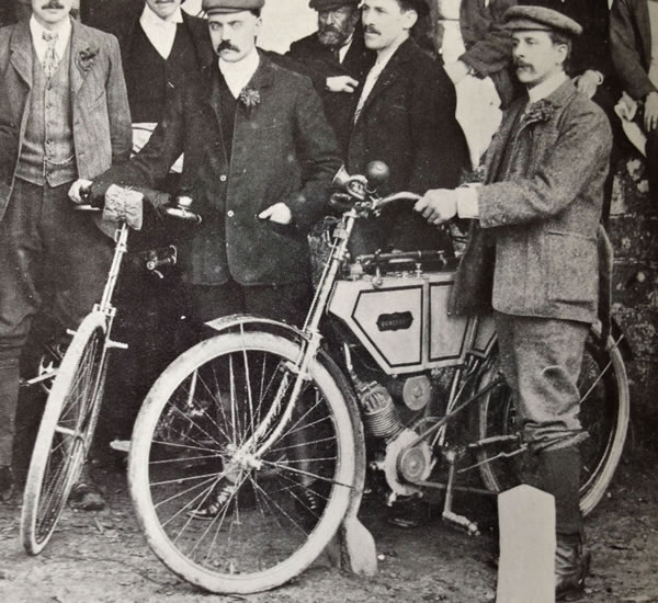 1903 Quadrant motorcycle Midhurst 1903